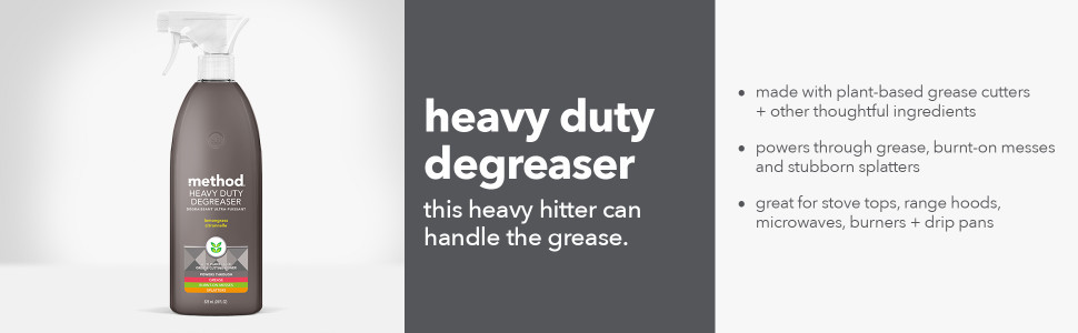 Method Degreaser, Heavy Duty, Lemongrass - 828 ml