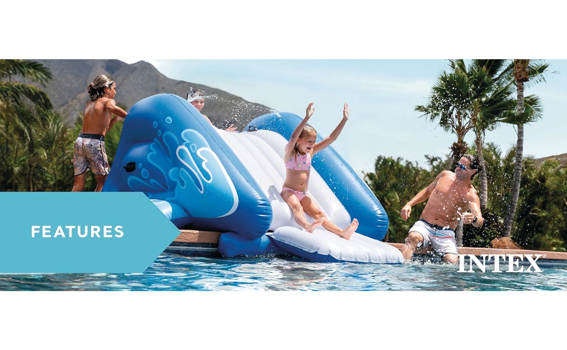 Intex Kool Splash Inflatable Water Slide Kool Splash Intex