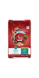 Purina ONE Dog Digestive Support, Natural Dry Dog Food, +Plus Digestive Health Formula