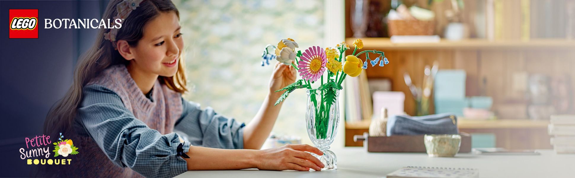 Plant creativity with this LEGO Botanicals building set for kids aged 9 and up, which is blooming with lifelike detail.