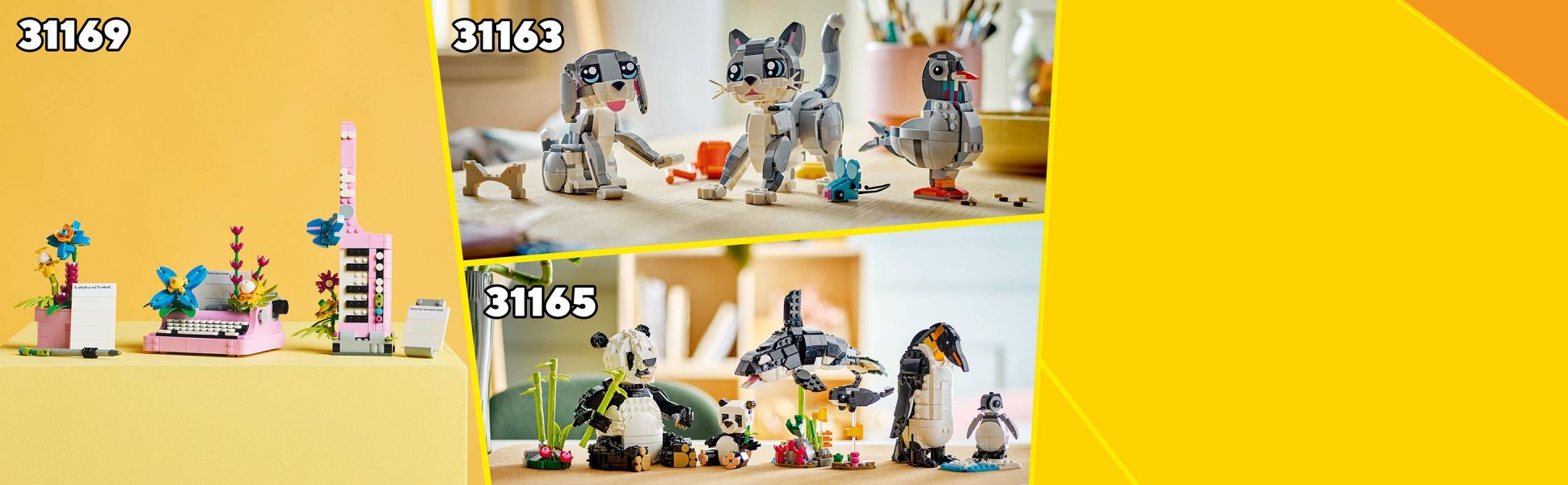 Check out other 3in1 LEGO Creator sets