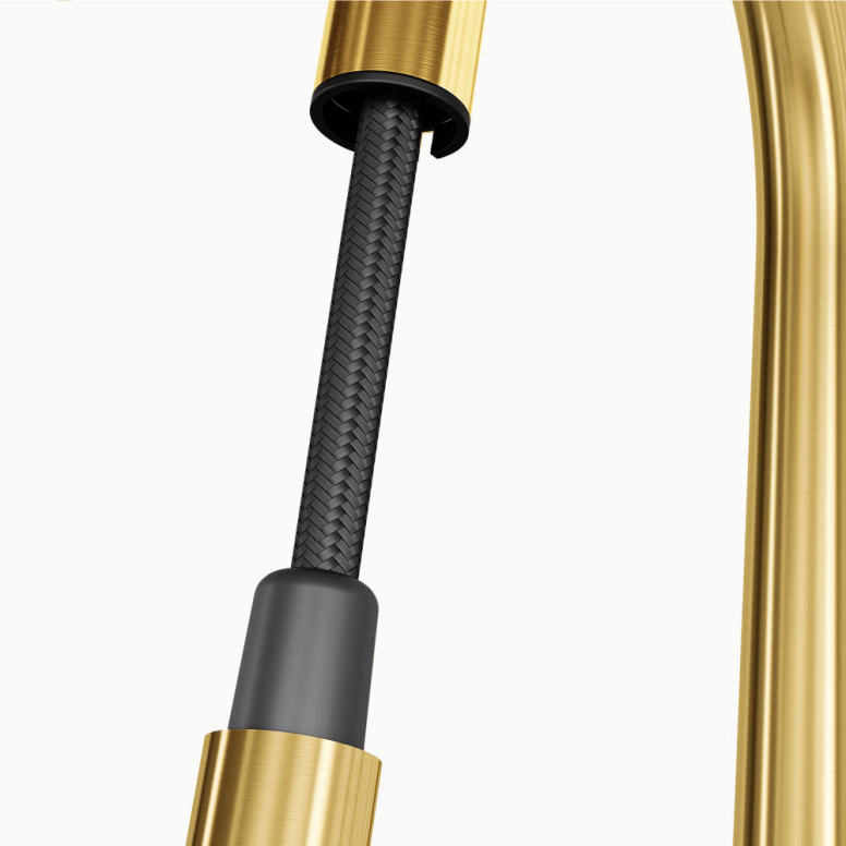 VIGO Greenwich Single-Handle Pull-Down Sprayer Kitchen Faucet with