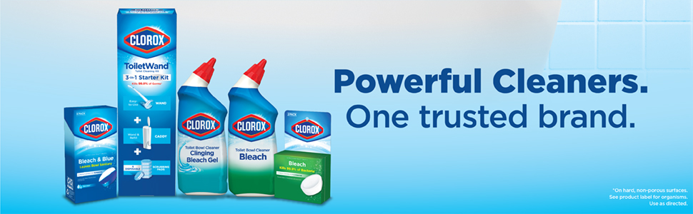 Clorox Rain Clean Toilet Bowl Cleaner with Bleach Value Pack - Shop Toilet  Bowl Cleaners at H-E-B