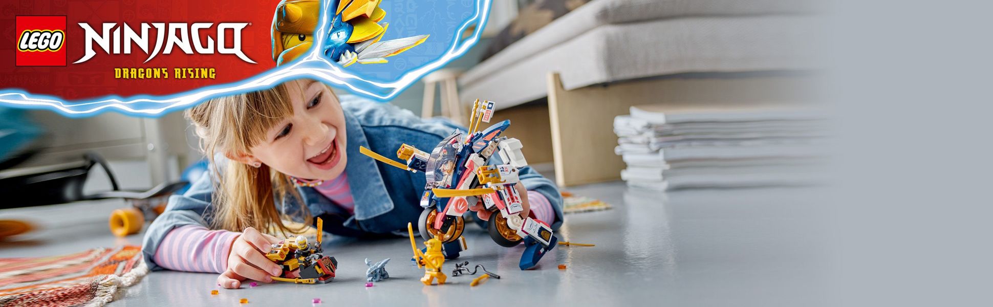 LEGO Ninjago 71792 Sola's Mecha Bike Racer, bloques de juguete, regalo,  ninja, zanahoria, niños, a partir de 8 años