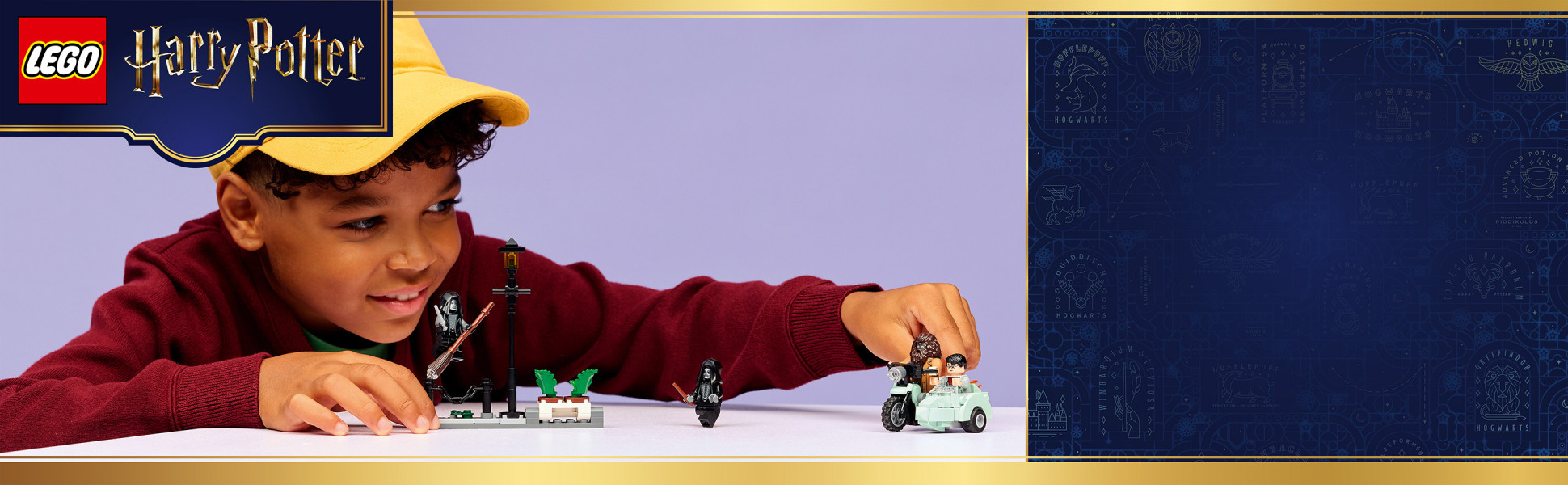 LEGO, Building Toy, 76459, with 4 Minifigures for Harry Potter
