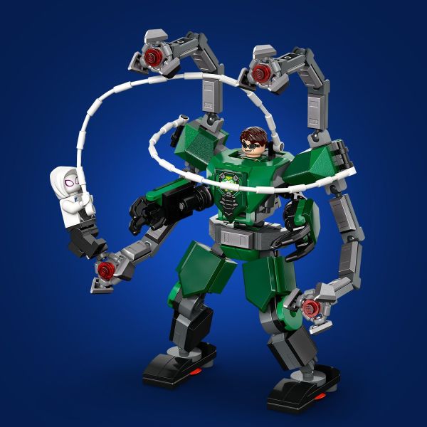 Strike out with 4 fully articulated tentacles.