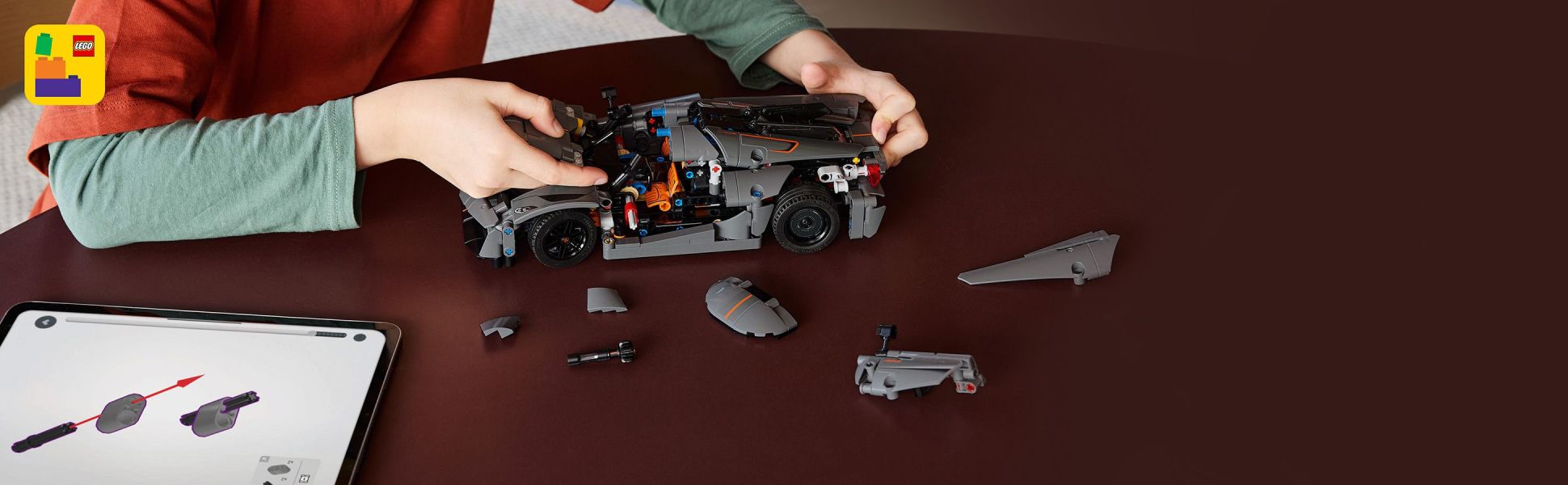 LEGO Technic Koenigsegg Jesko Absolut Grey Hypercar Sport Car