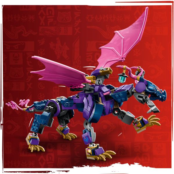 Move the tail, legs, wings, head and jaw.