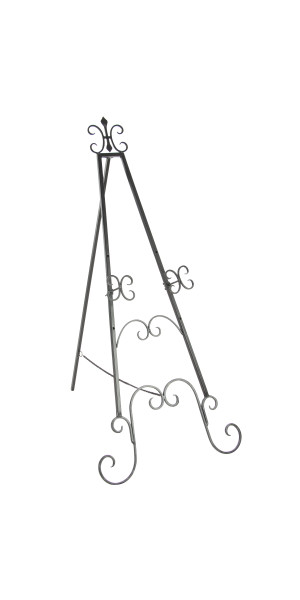 Modern Black Metal Easel – Alpine Event Co.