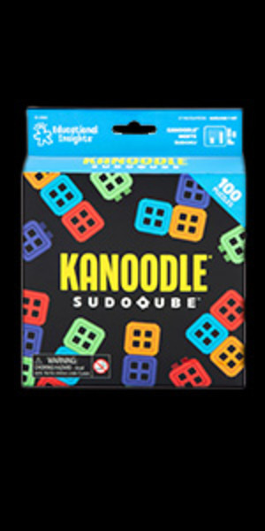 Learing Resources Kanoodle SudoQube - Rompicapo 3D, Gioco di sudoku, giochi di viaggio, per bambini dai 7 anni in su