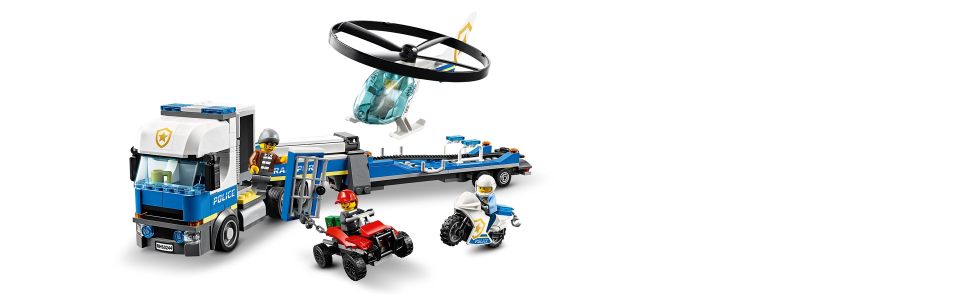 selvbiografi Ansøger oxiderer LEGO City Police Police Helicopter Transport 60244 by LEGO | Barnes & Noble®
