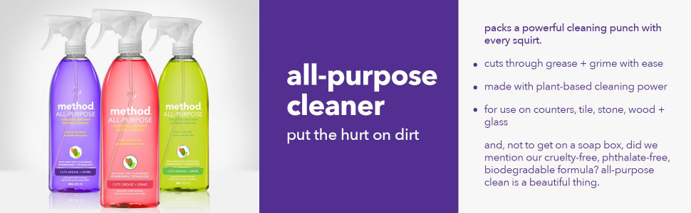 method  All-Purpose Cleaner, French Lavender, 28 fl oz