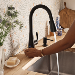 MOEN Essie Touchless 1-Handle Pull-Down Sprayer Kitchen Faucet