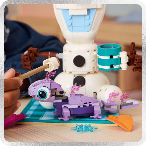 Colorful picnic blanket, snowflake, hot chocolate and more.