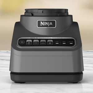Ninja - Professional Food Processor, 1000 Peak Watts, 9-Cup Capacity, Auto-iQ Preset Programs - Silver