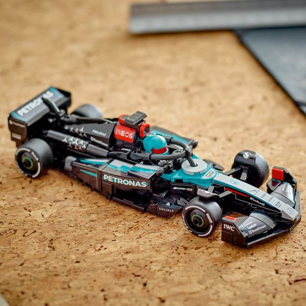 Kids can build a Mercedes-AMG PETRONAS F1 Team Race Car.