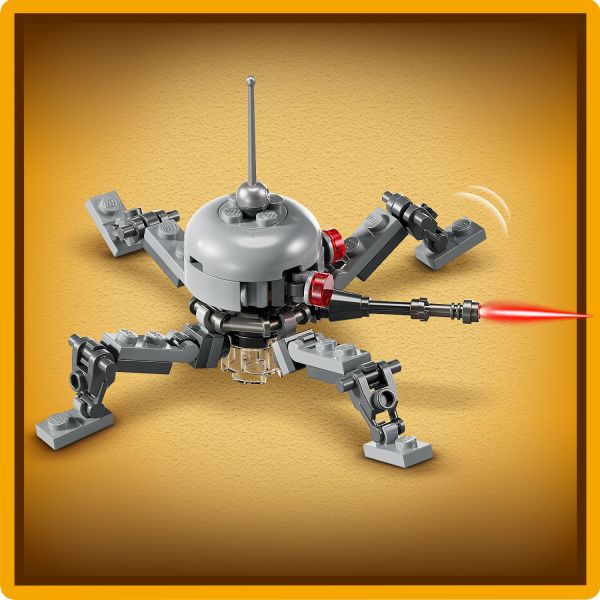 Dodge the Spider Droid.
