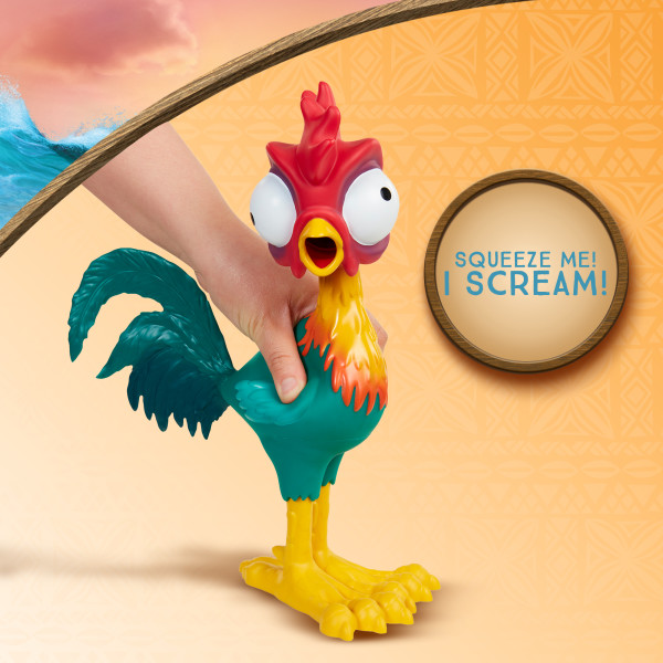 Disney's Moana 2 Squeeze and Scream Hei Hei 12 inch Tall Disney's Moana 2 Squeeze and Scream Hei Hei 12 inch Tall