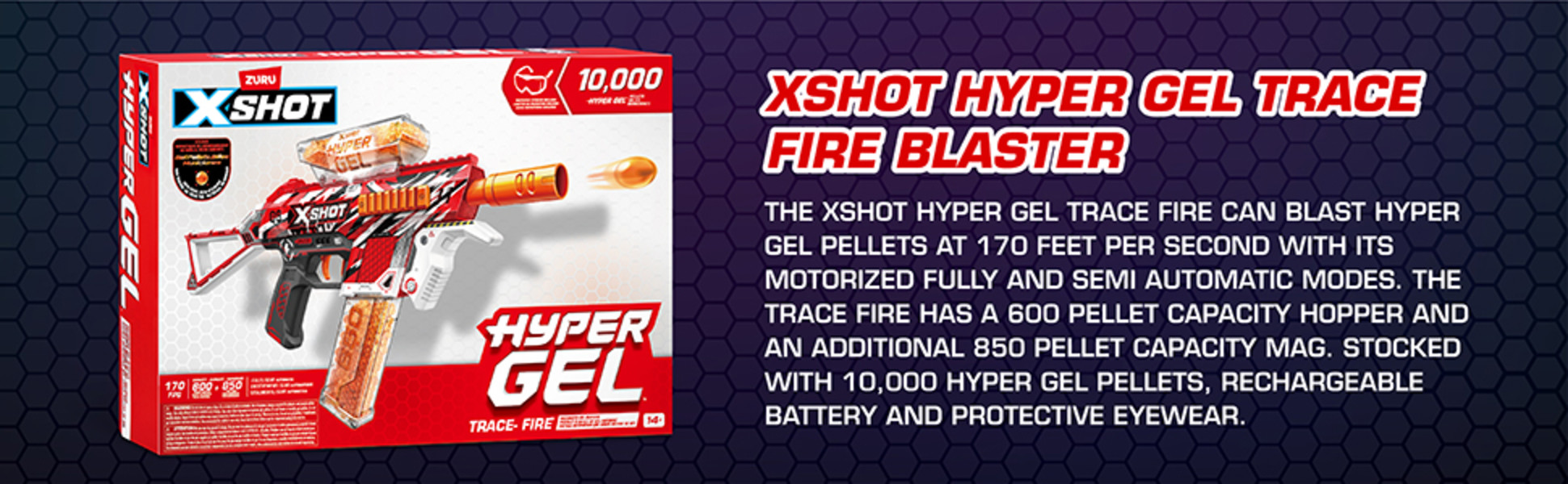 Take a look at XShot Hyper Gel Trace Fire! #xshot #hypergel #gelblasters # XShot 