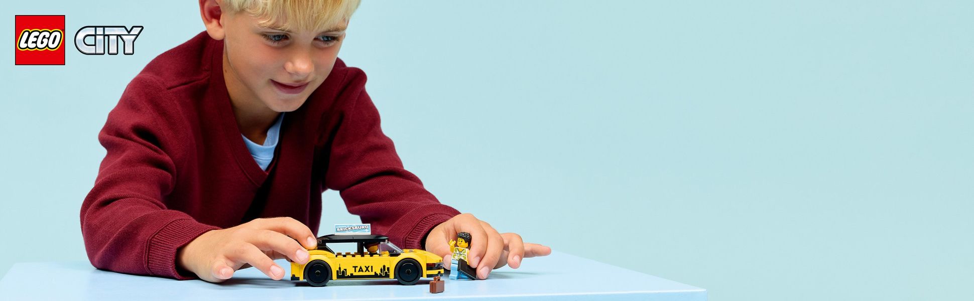 Treat a toy car enthusiast to a ride into a world of creative play with the LEGO City Yellow Taxi building set for ages 5+.