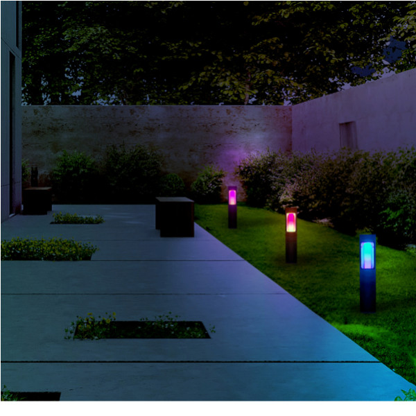 LIFX Low Voltage Black RGB Integrated LED Smart Wi-Fi Round