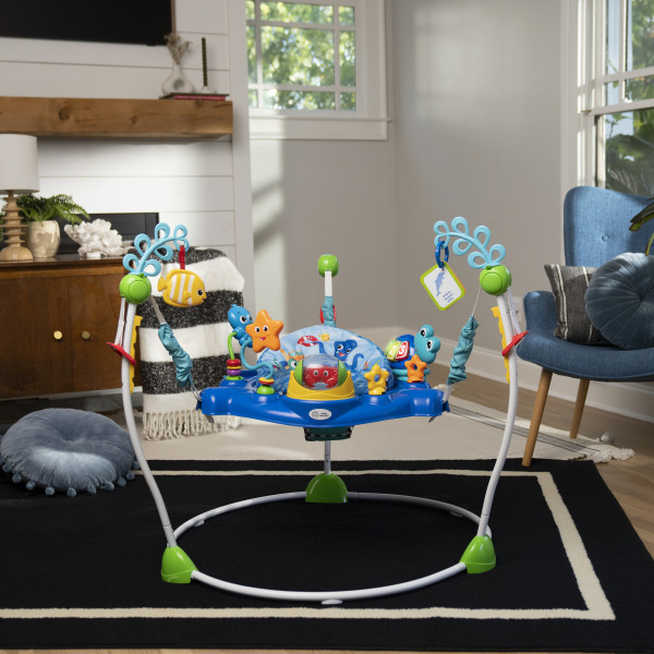 【MAISON MINED】22FW★ NEPTUNE BLUE BALLOON JUMPER Baby Einstein Neptune's Ocean Discovery Jumper - Active Play