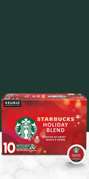 Starbucks Holiday Blend K-Cup Coffee
