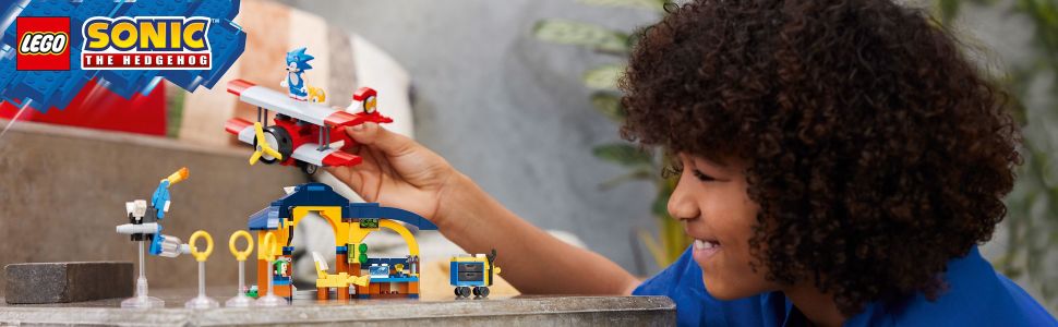 Tails' Workshop and Tornado Plane 76991, LEGO® Sonic the Hedgehog™