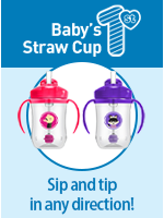Dr. Brown's® Sippy Straw Bottle Replacement Kit – Wide-Neck
