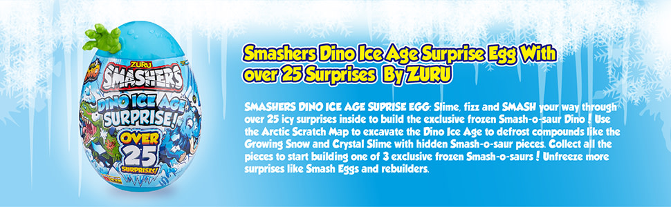 Bizak Dino Ice Surprise Egg Medium