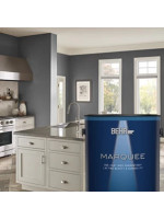 BEHR MARQUEE 1 gal. #MQ5-05 Limousine Leather One-Coat Hide Satin Enamel  Interior Paint & Primer 745301 - The Home Depot
