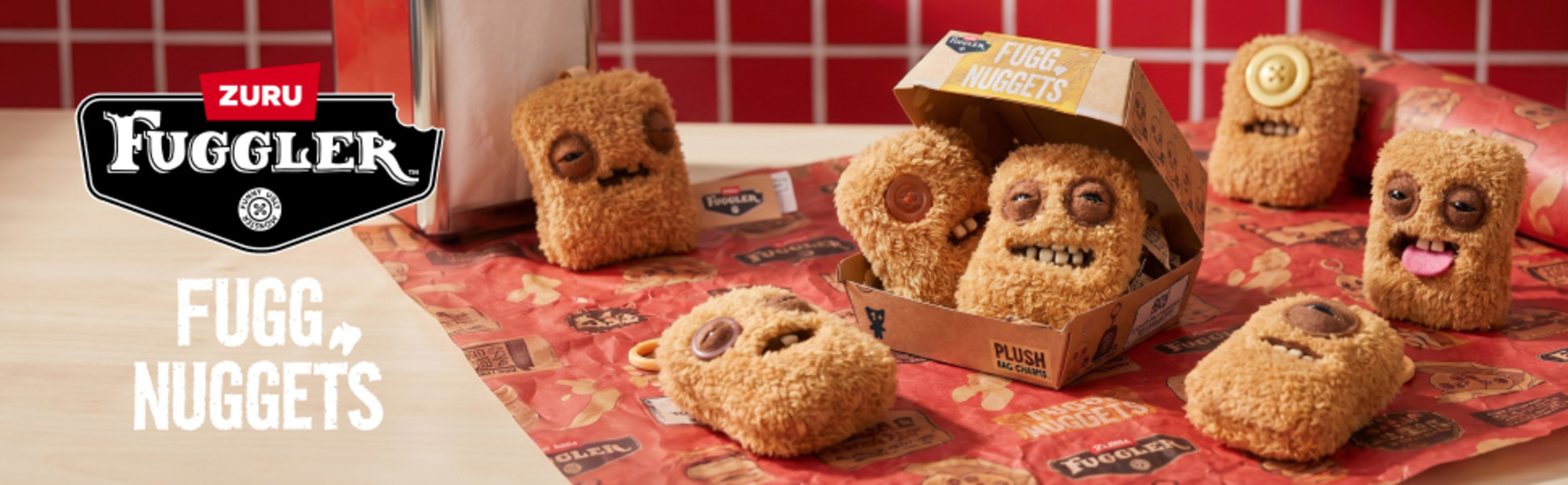 Fuggler, Fugg Nuggets, Plush Keyring, Chaotic Monster - Walmart.com