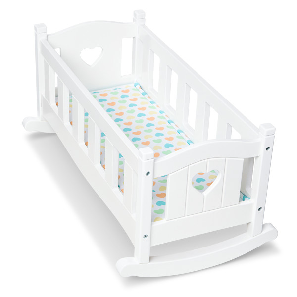 Melissa and doug cradle best sale for dolls