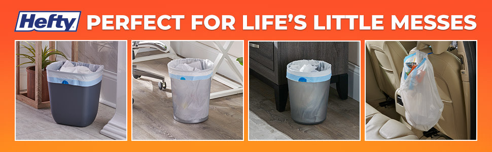 Clear Medium Garbage Bags – FORID 8 Gallon Trash Bags 30 Liter Wastebasket  Bin Liners 220 Count Plastic Trash Bags for Bathroom Bedroom Office Trash