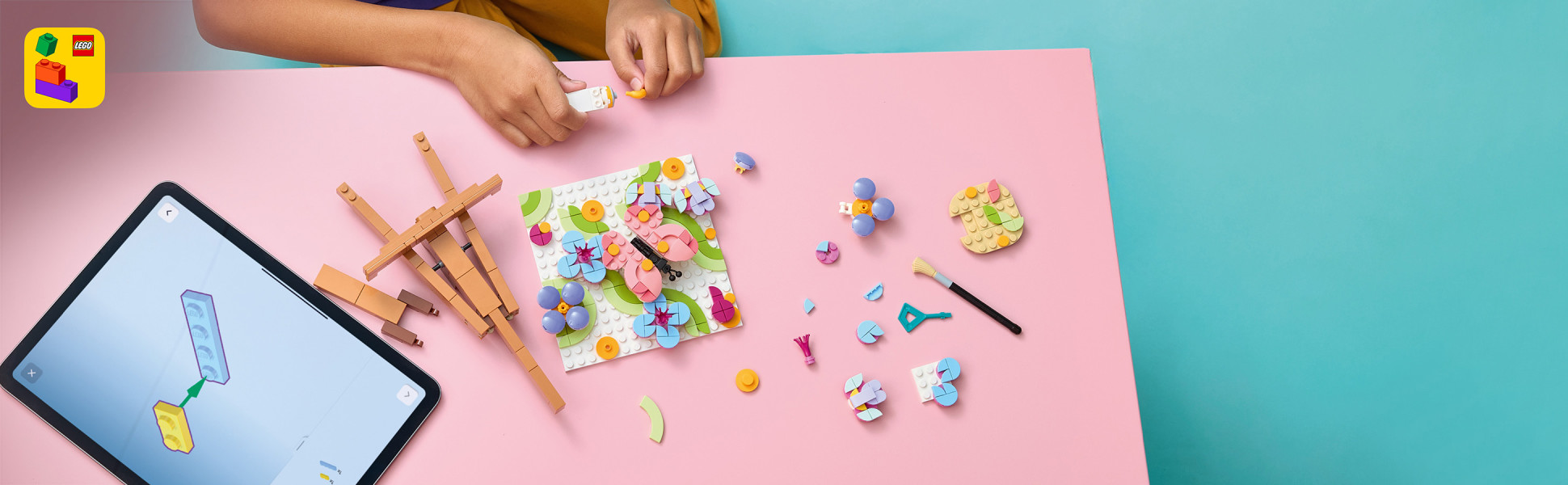 Includes interactive 3D building instructions