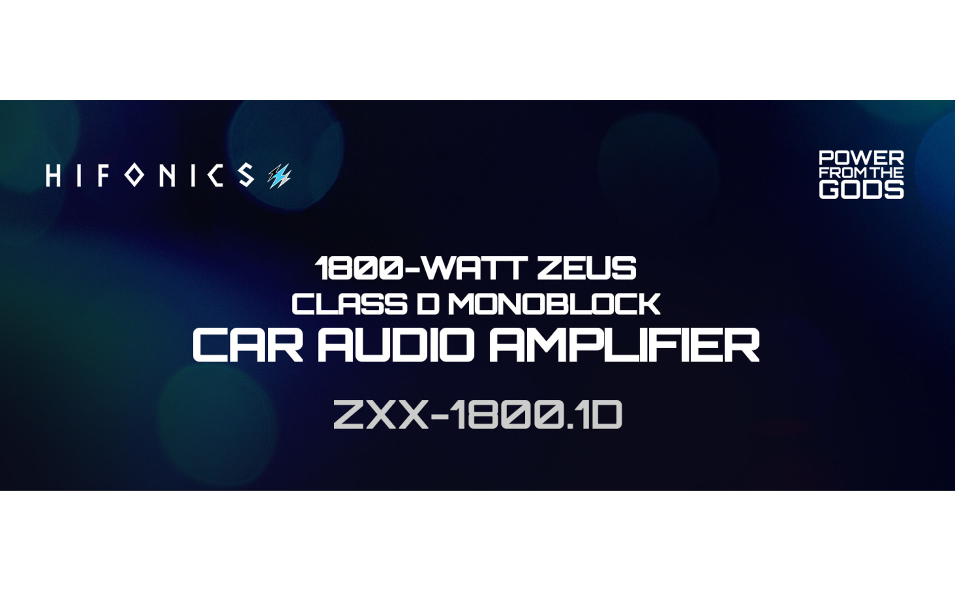 Free Shipping! Hifonics ZXX-1800.1D Zeus Series Monoblock