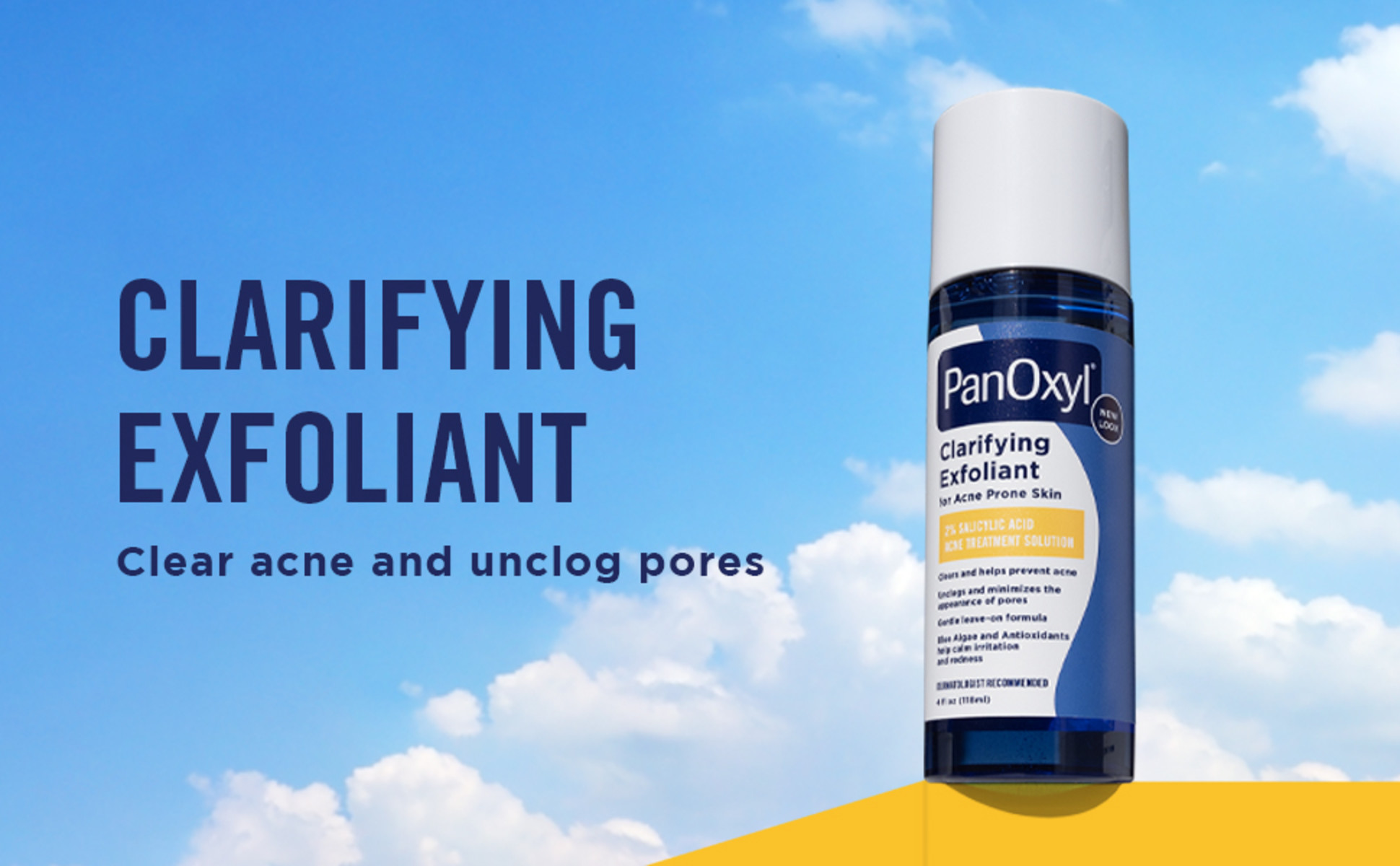 Clarifying Exfoliant -- Clear acne and unclog pores