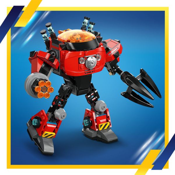 LEGO Sonic Knuckles Eggman Egg Crusher Mech 77005 by LEGO