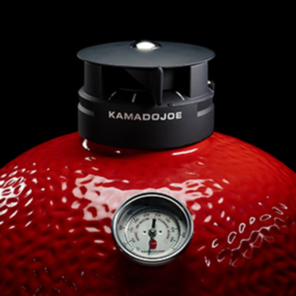 Kamado Joe Classic Joe II 18 in. Charcoal Grill in Red with