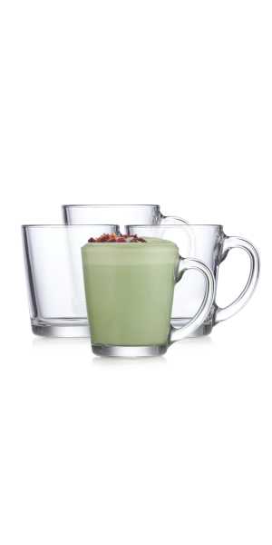 Libbey Tarro Café Mug, 13.5-ounce, Set of 4