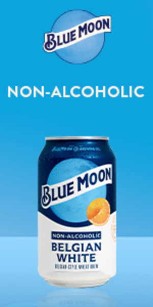 Blue Moon Non Alcoholic Belgian Style Wheat Beer