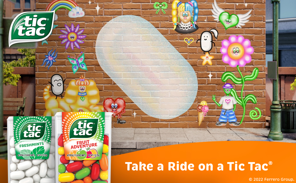 Tic Tac Orange Flavored Mints, On-The-Go Refreshment, Easter Basket  Stuffers, 1 oz, Single Pack 