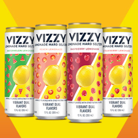 VIZZY Hard Seltzer Refreshingly Berry Variety Pack #2 - 12pk/12 fl oz Slim  Cans