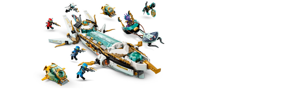 LEGO Hydro Bounty 71756 Building Set (1159 Pieces) - Walmart.com