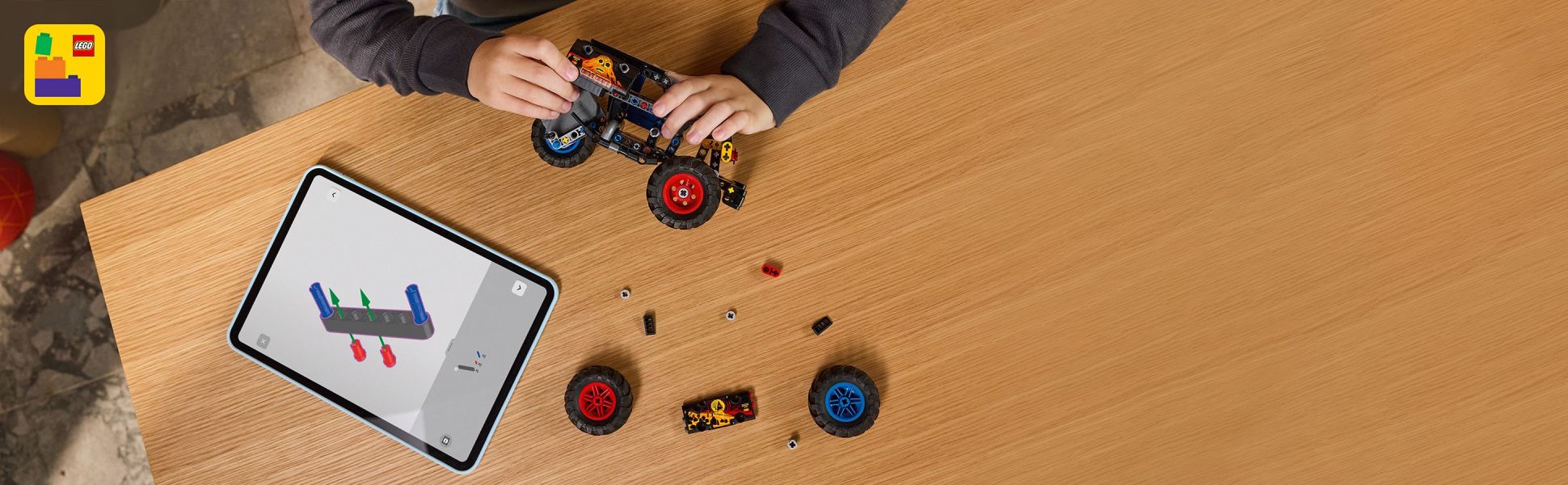 Builders can zoom in, rotate sets in 3D and track their progress using the fun, intuitive LEGO Builder app.