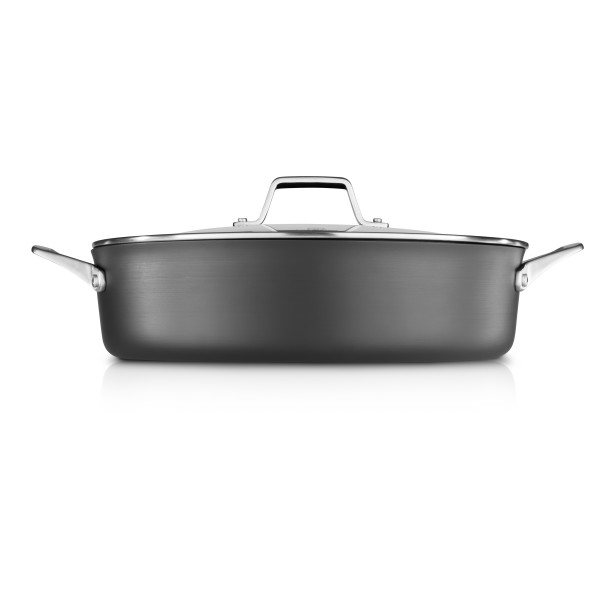 Premier Hard-Anodized Nonstick 7-Quart Sauteuse with Lid - Thumbnail 5