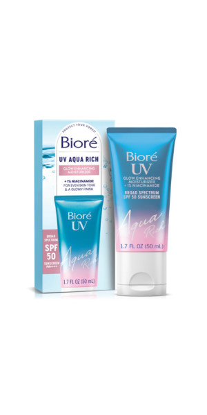 Biore UV Aqua Rich Glow Enhancing Moisturizer