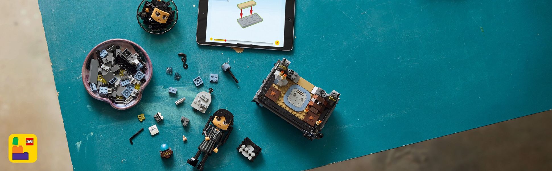 Builders can zoom in, rotate sets in 3D and track their progress using the fun, intuitive LEGO Builder app.