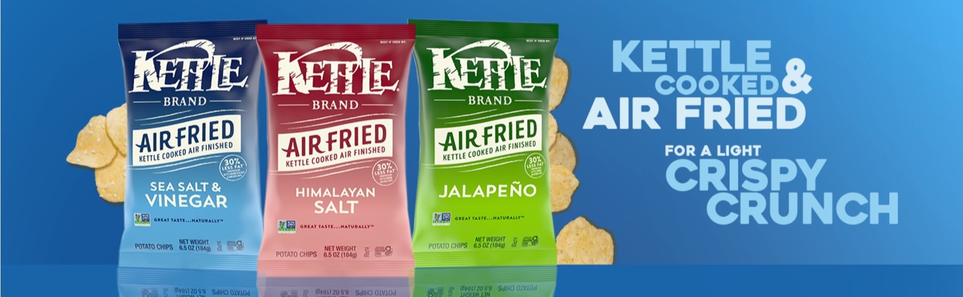 Kettle Brand® Sea Salt and Fresh Ground Pepper Krinkle Cut™ Kettle