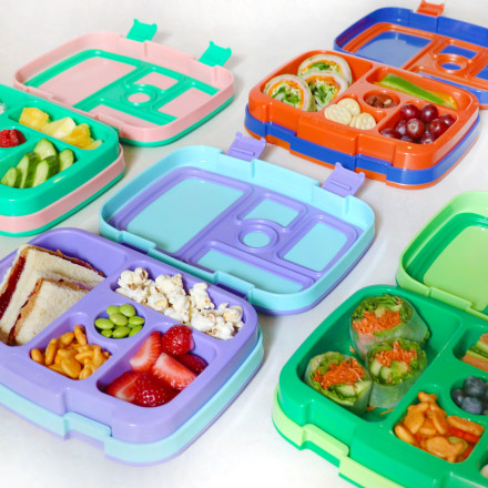Bentgo Kids Lunch Box, 2H x 6-1/2W x 8-1/2D, Llamas